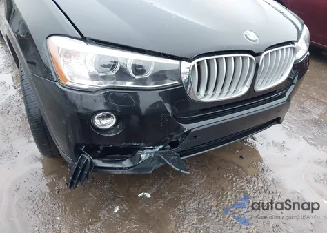 2016 BMW X3 xDrive28I z USA, uszkodzony, nr VIN 5UXWX9C52G0D75479